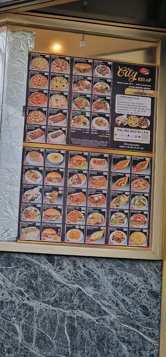 Speisekarte, Anatolia Pizza- und Kebap-Haus - Kelsterbach
