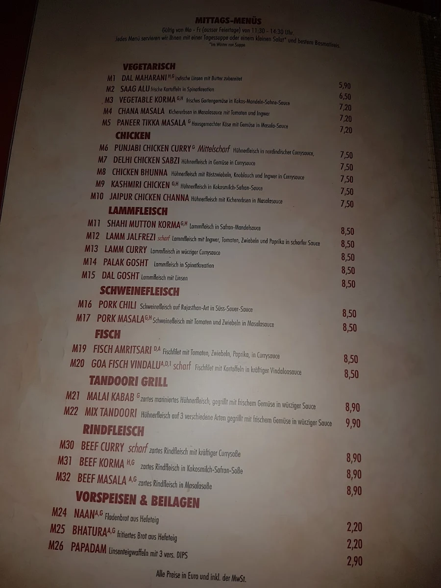 Speisekarte photo 6