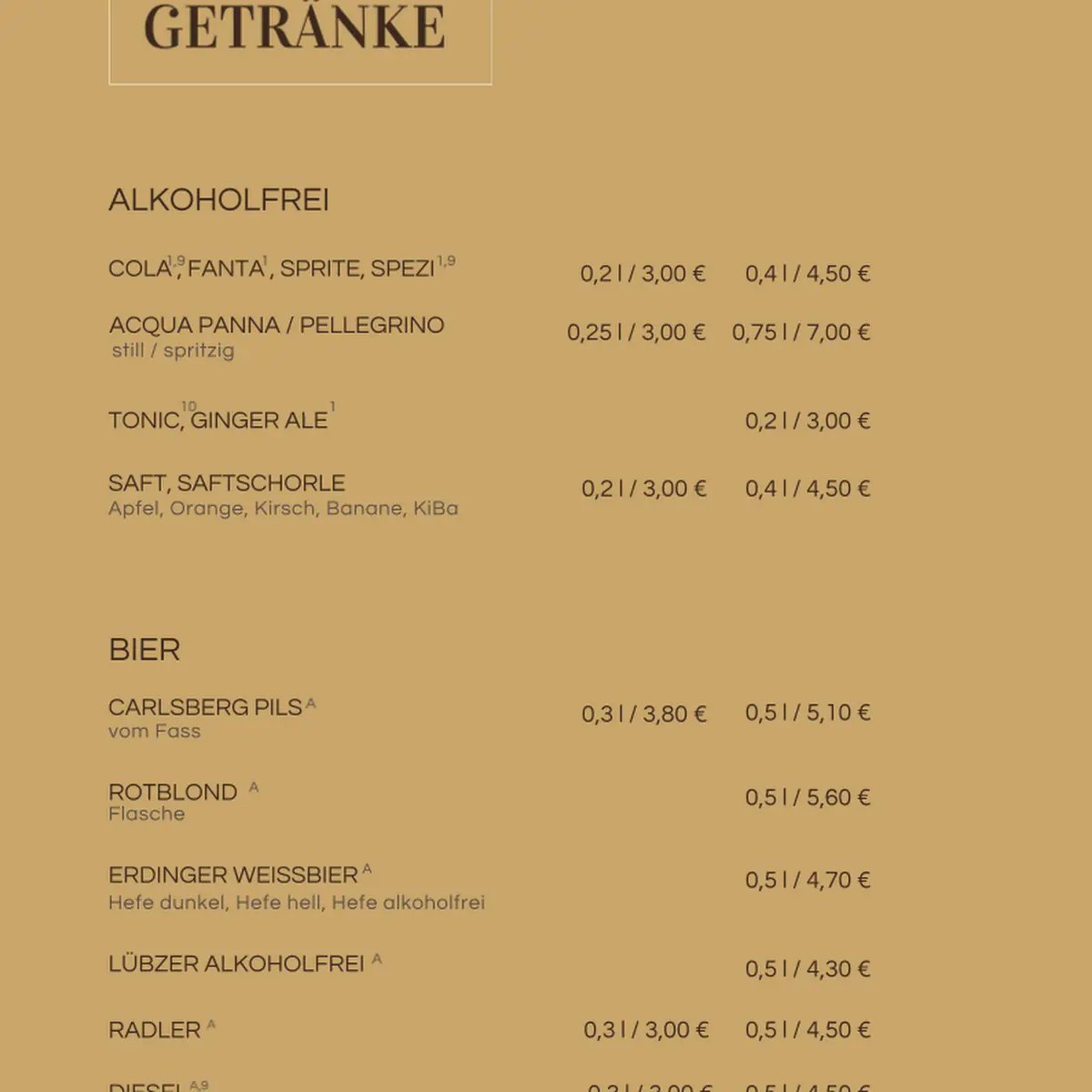 Speisekarte photo 7
