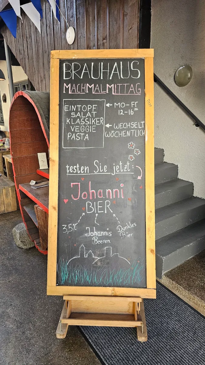Speisekarte, Woinemer Hausbrauerei