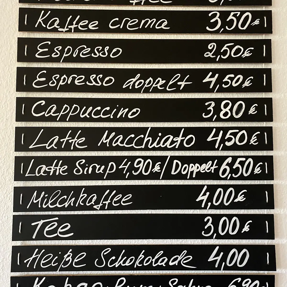 Speisekarte photo 2