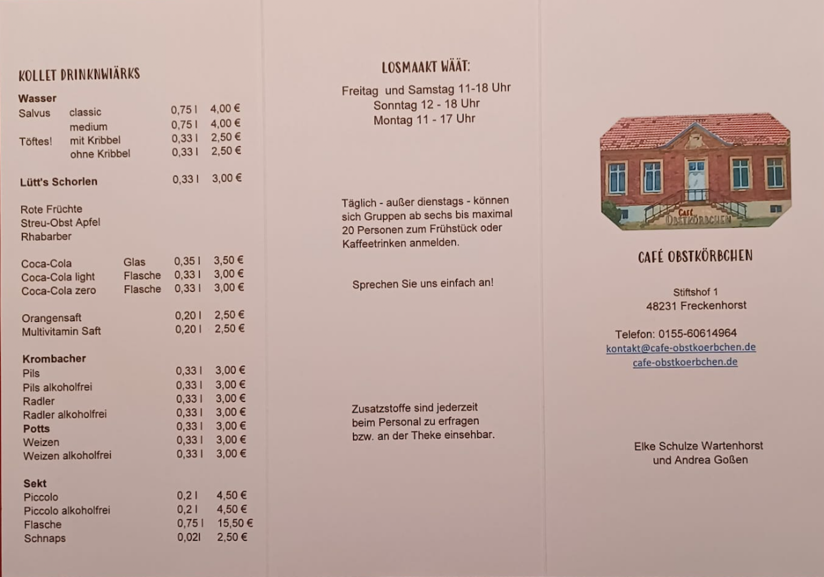 Speisekarte photo 1