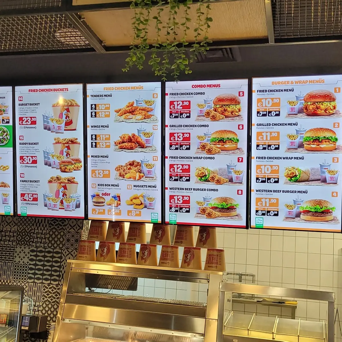 Speisekarte, CTR Chicken