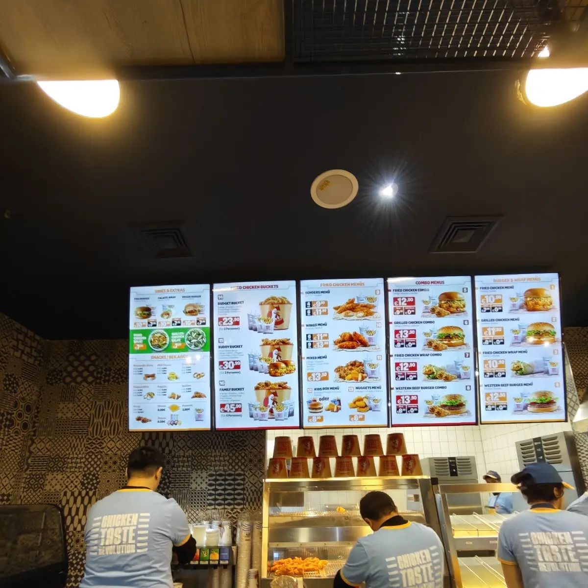 Speisekarte, CTR Chicken