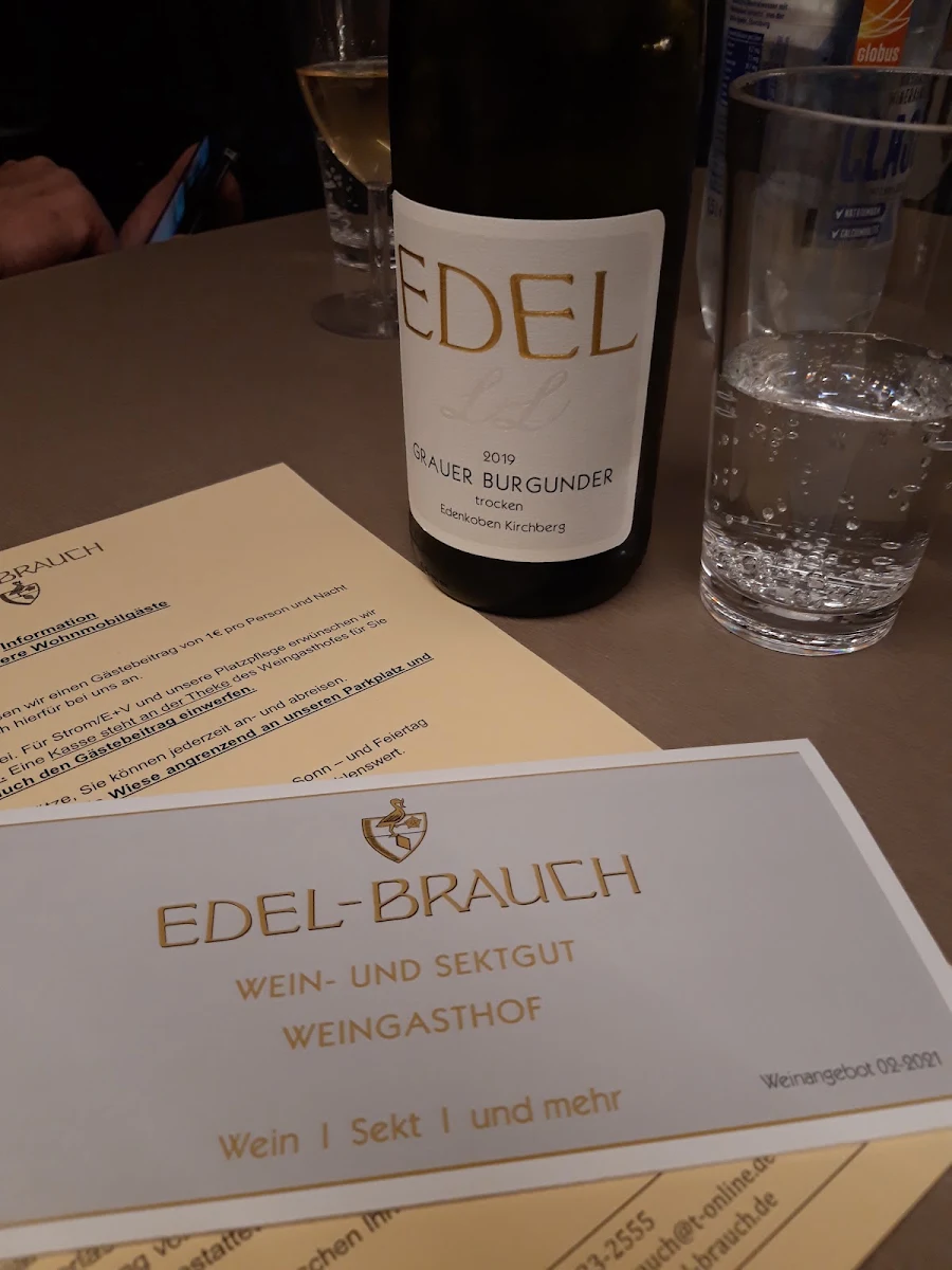 Speisekarte, Weingut & Restaurant EDEL - BRAUCH