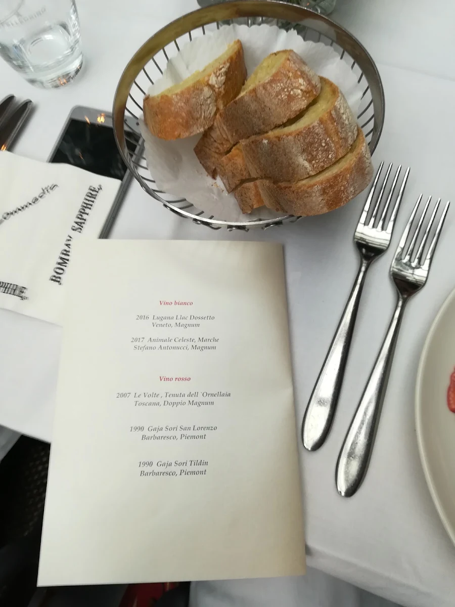 Speisekarte, Ristorante La Commedia