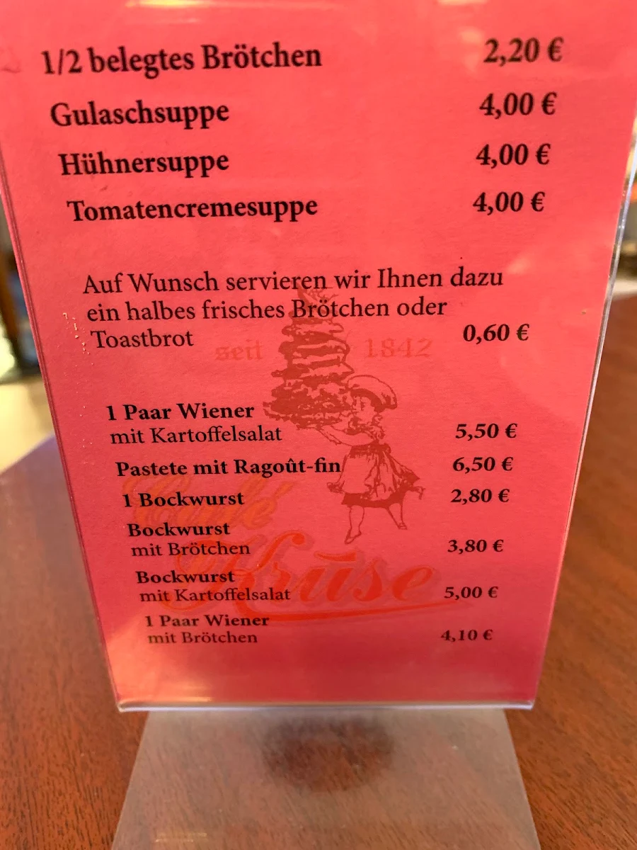 Speisekarte photo 2