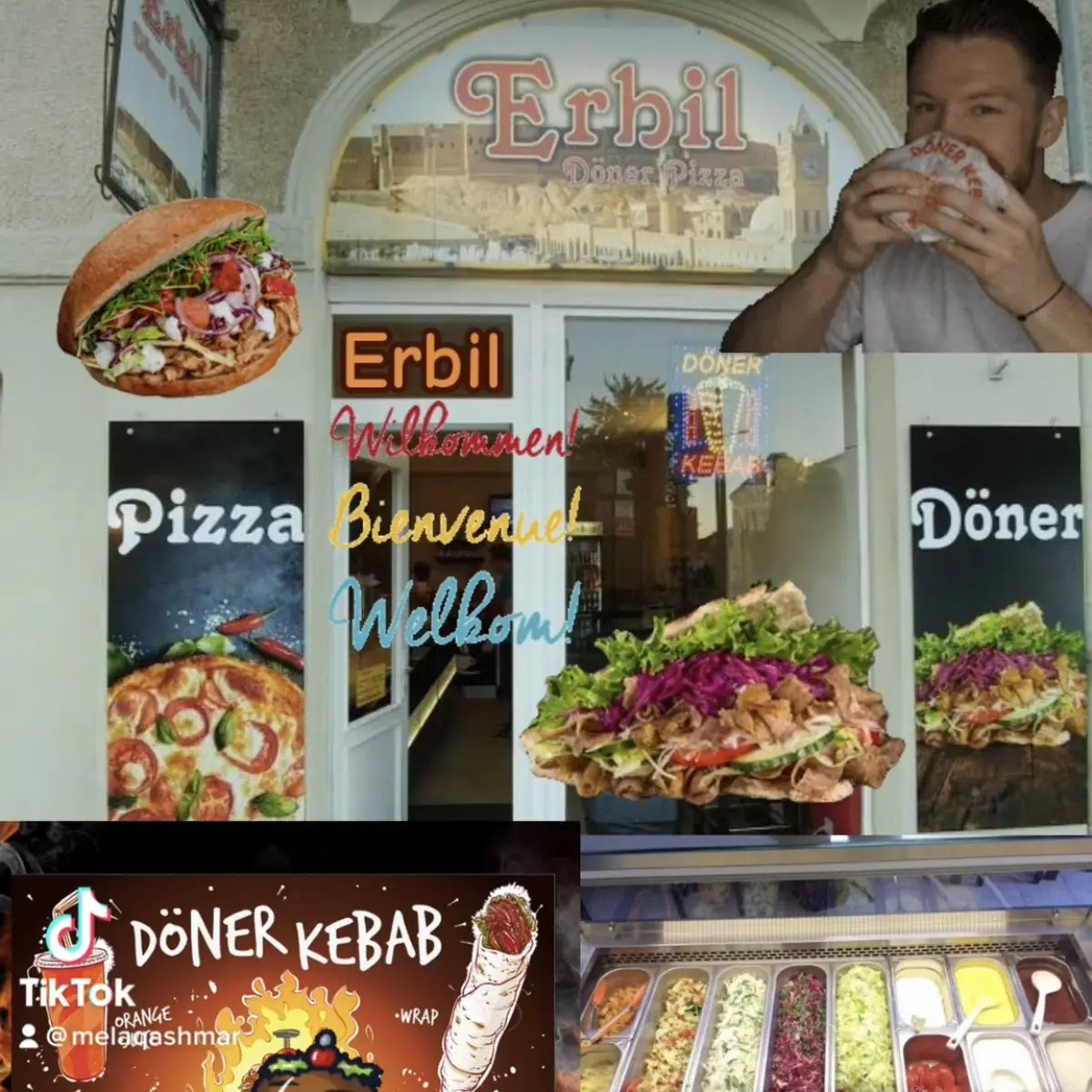 Speisekarte, Erbil Döner & Pizza Haus