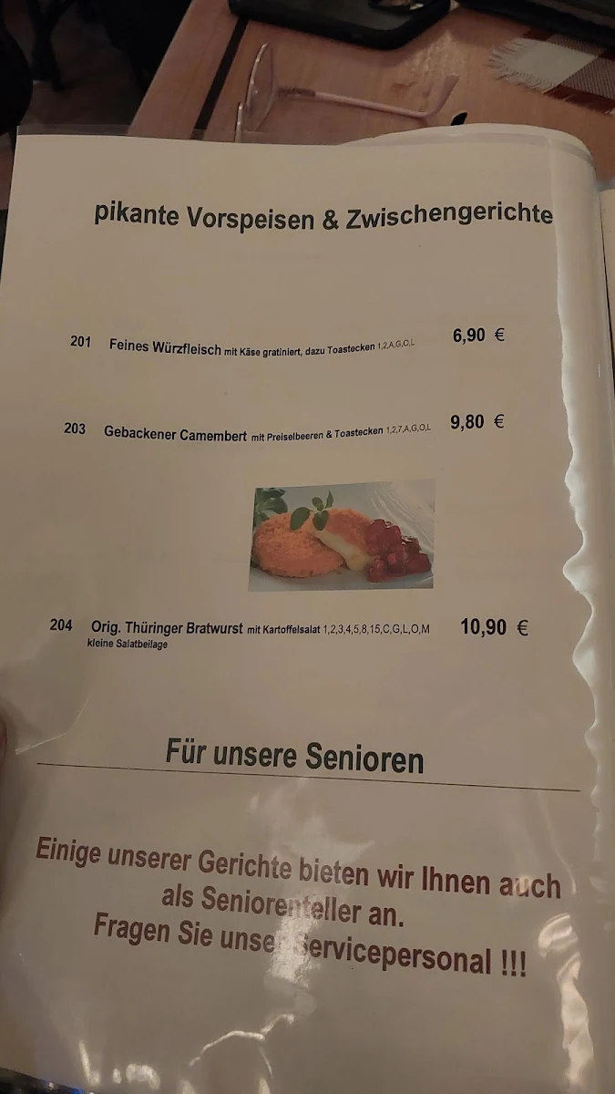 Speisekarte photo 1