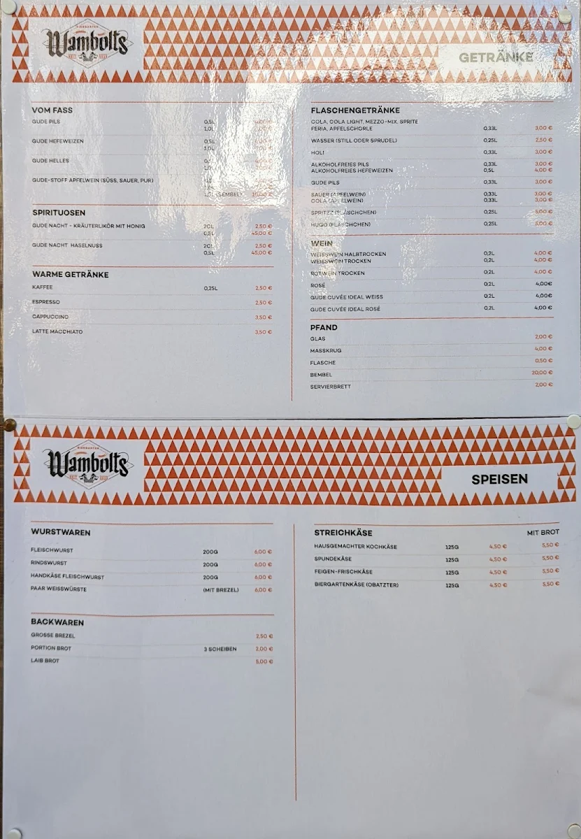Speisekarte photo 2