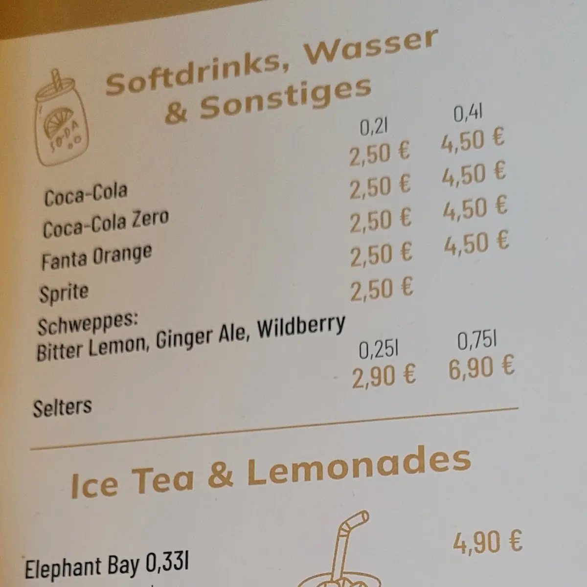 Speisekarte photo 6