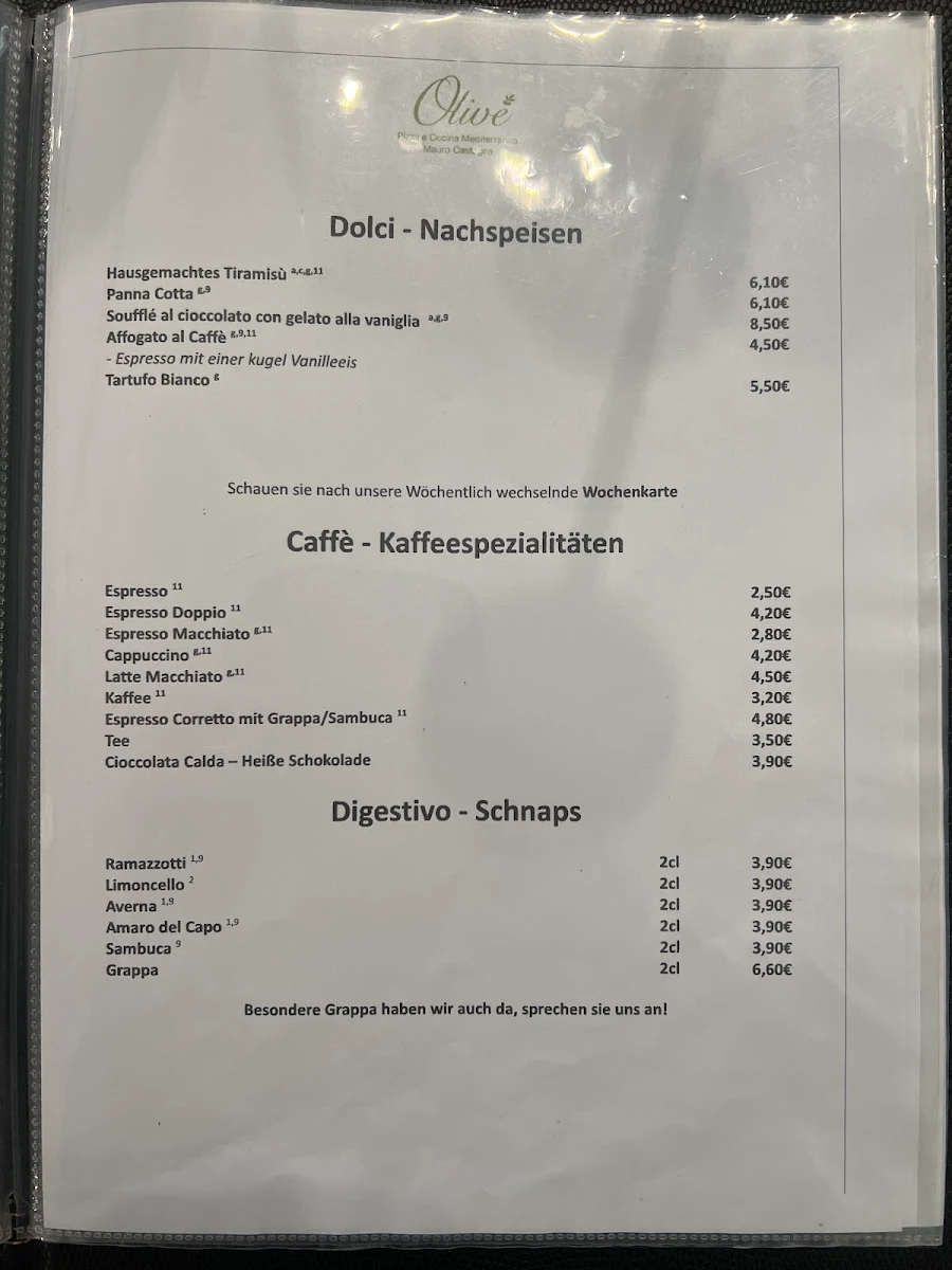 Speisekarte photo 4
