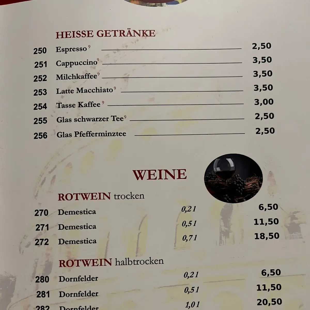 Speisekarte photo 6
