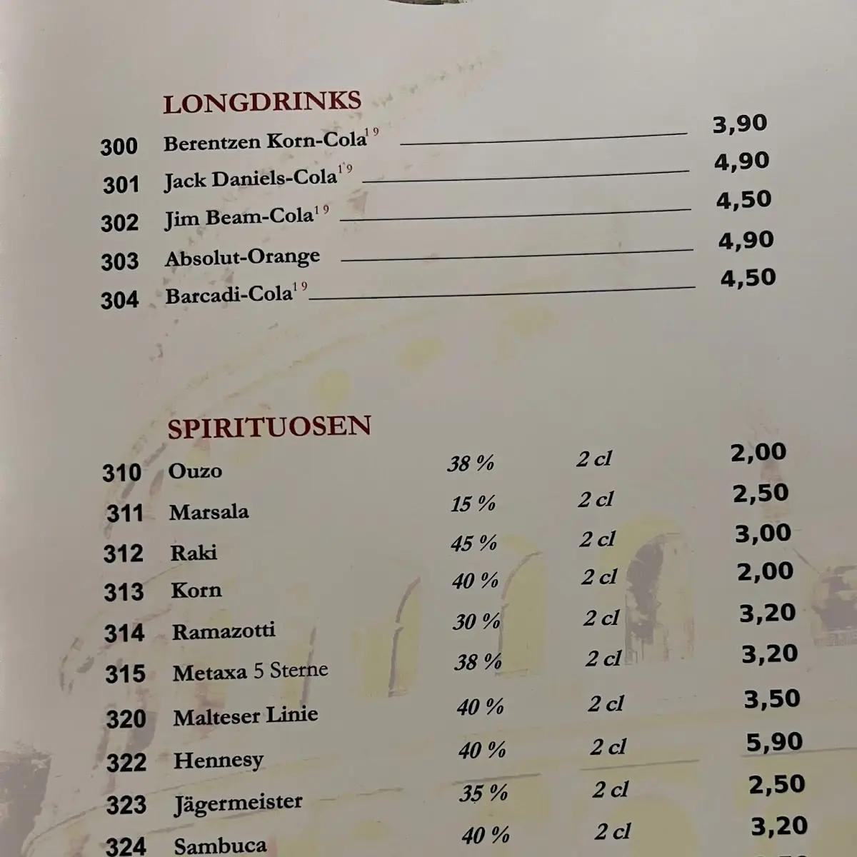 Speisekarte photo 7