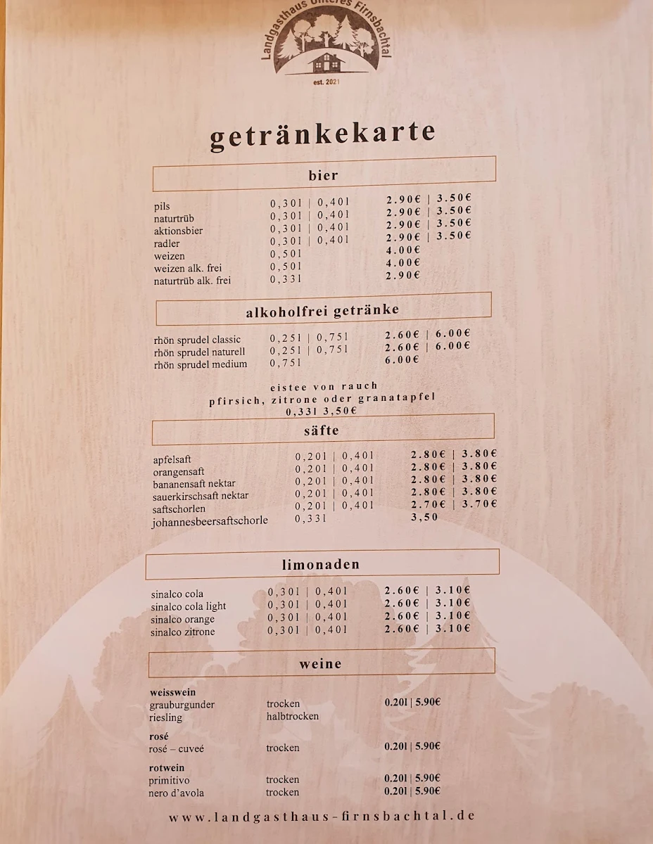 Speisekarte photo 5
