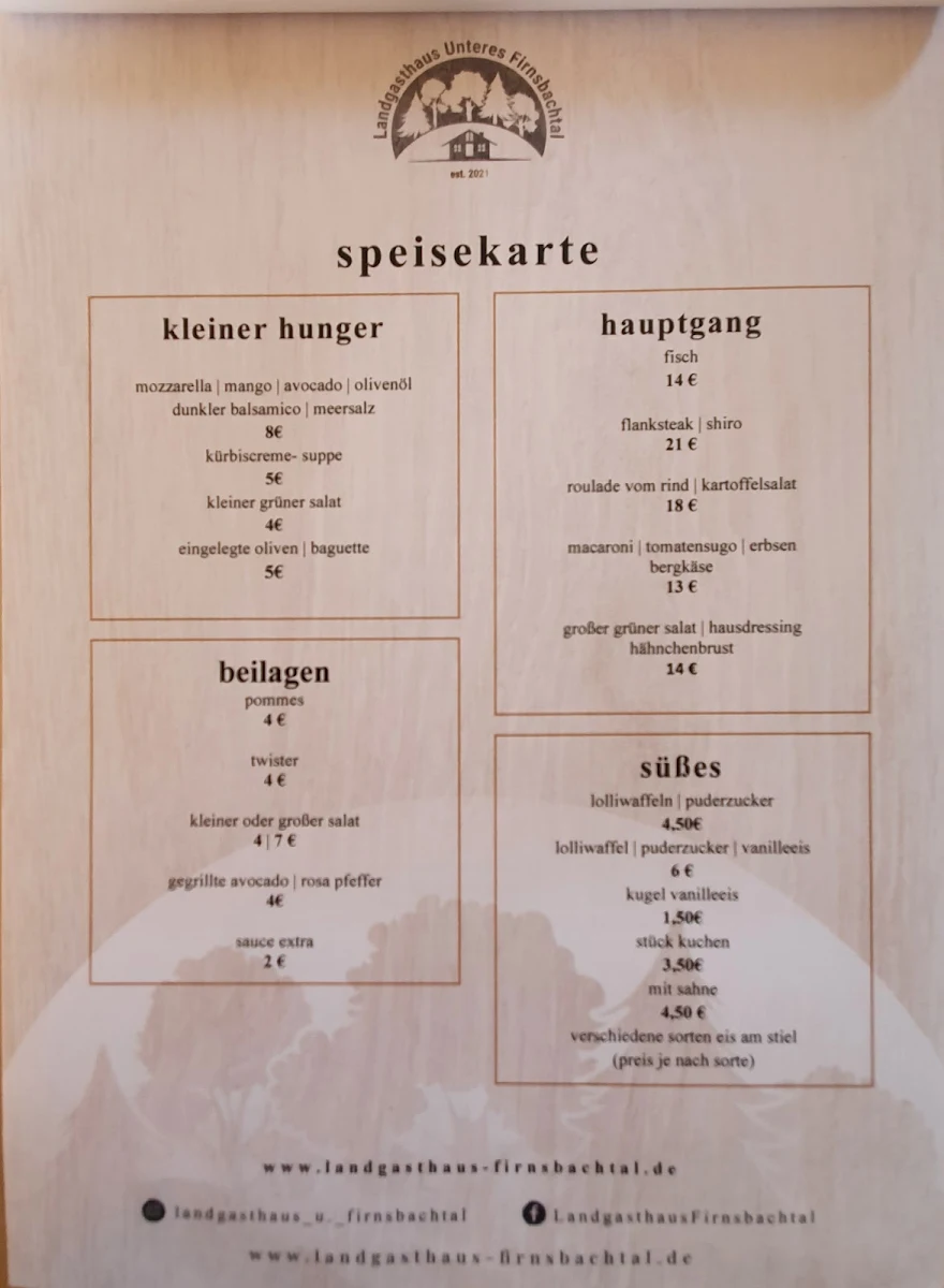Speisekarte photo 7