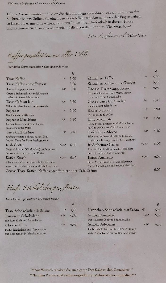 Speisekarte photo 1