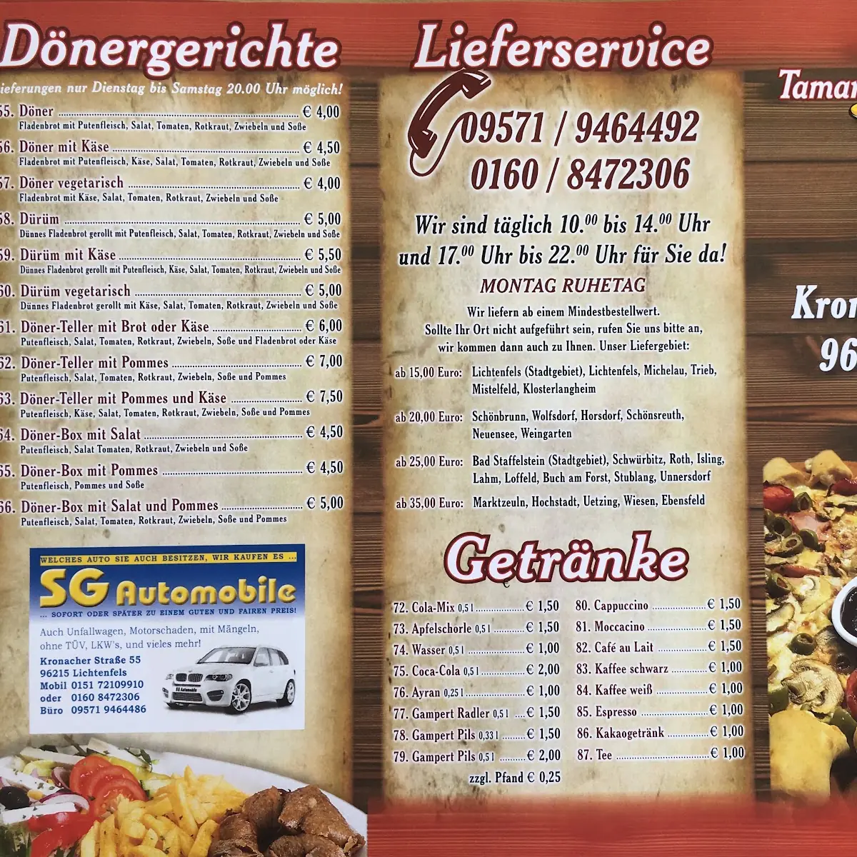 Speisekarte photo 8