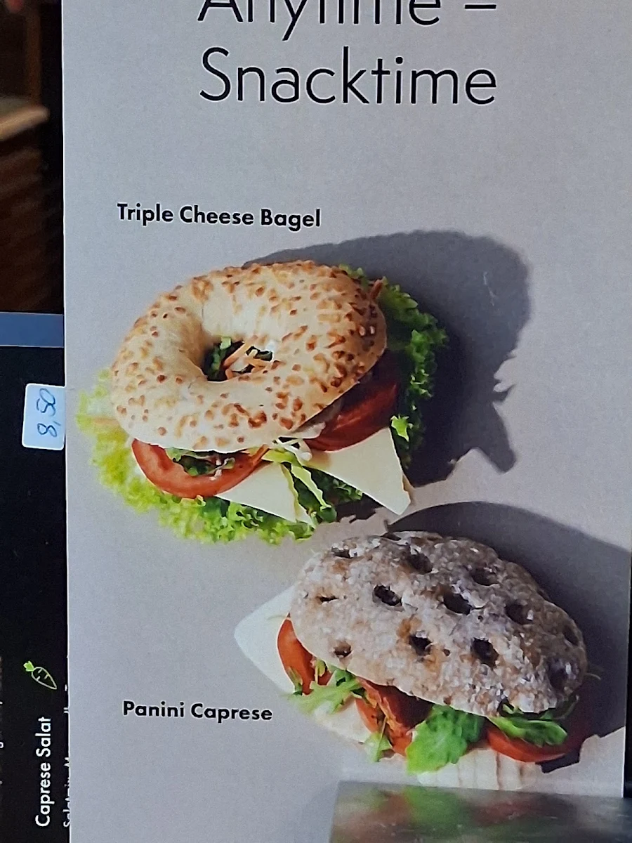 Speisekarte, Coffee Fellows - Kaffee, Bagels, Frühstück