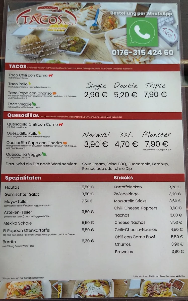Speisekarte photo 1