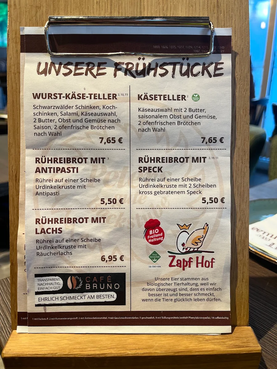 Speisekarte photo 3
