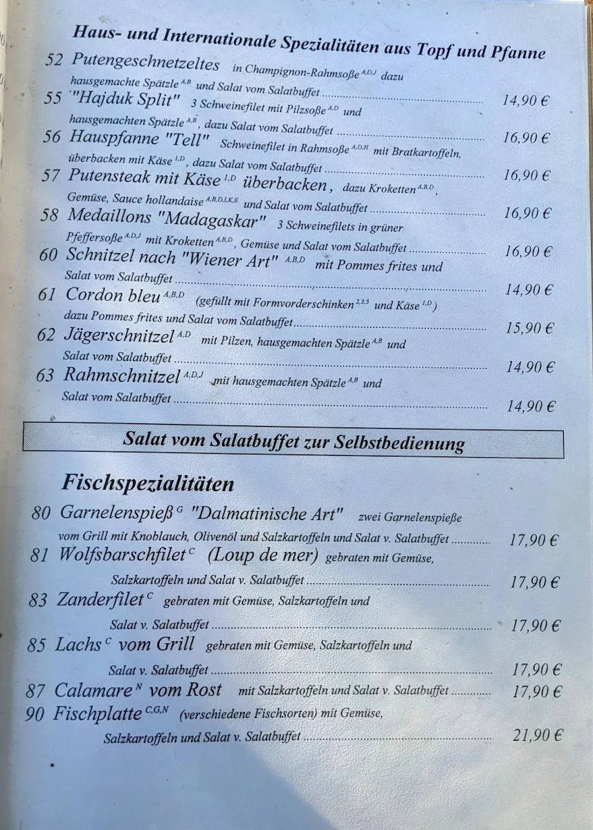 Speisekarte photo 2