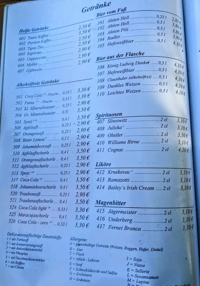 Speisekarte photo 6