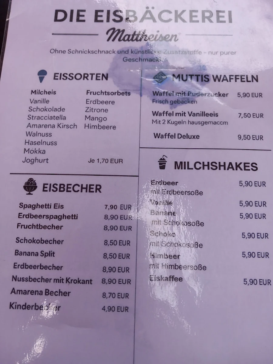 Speisekarte photo 1