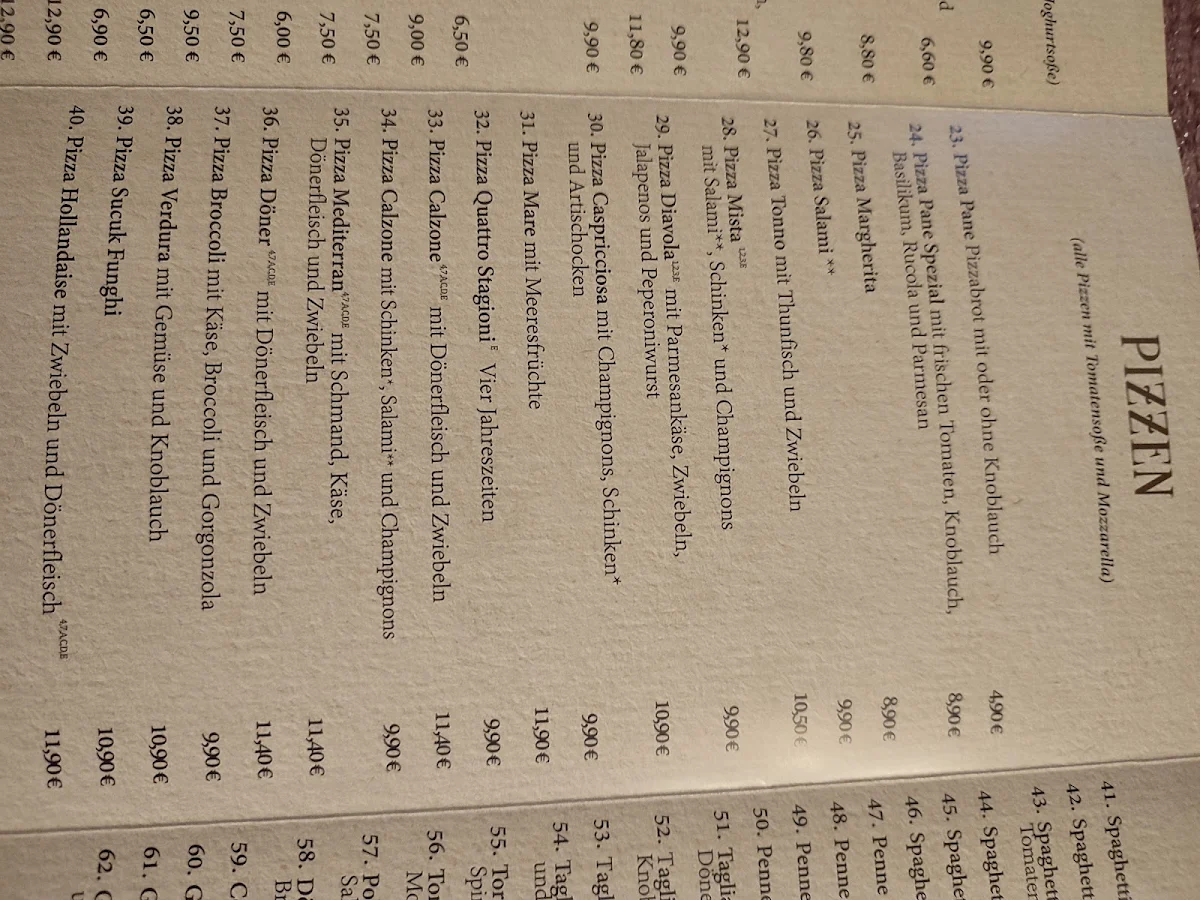 Speisekarte photo 6