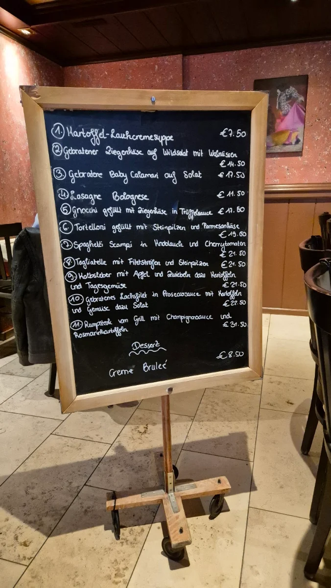 Speisekarte photo 2