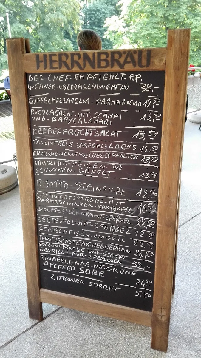 Speisekarte, Riva del Fiume