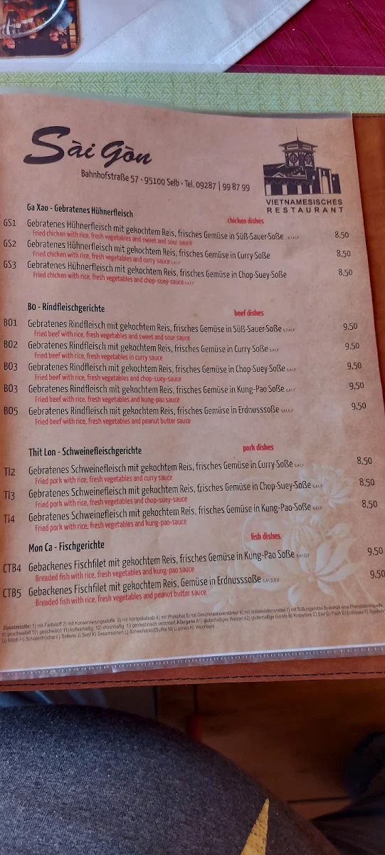 Speisekarte photo 5