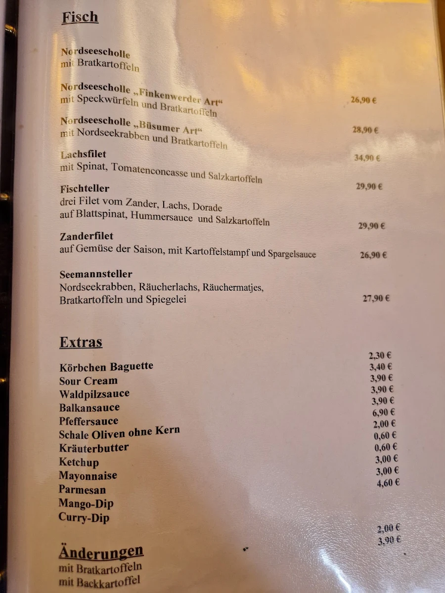 Speisekarte photo 1