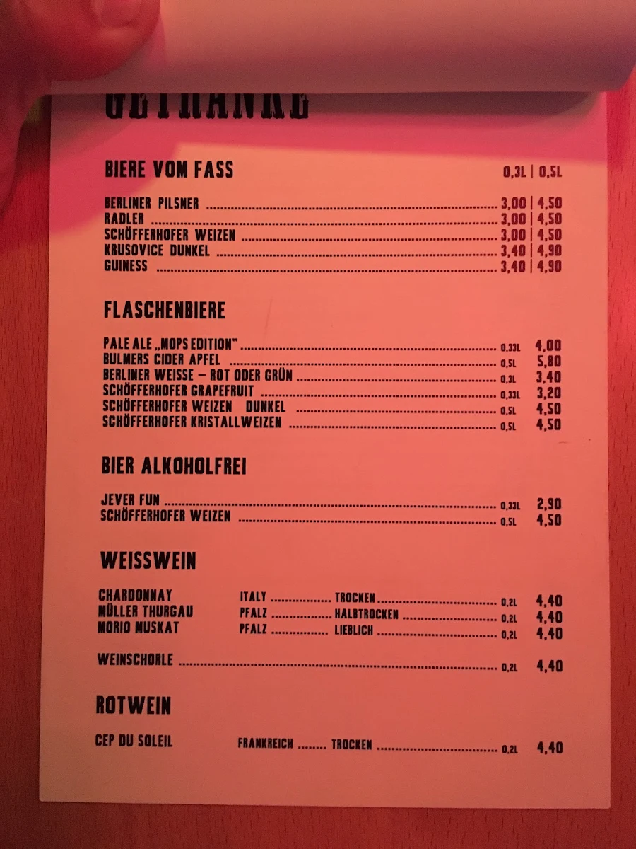 Speisekarte photo 8