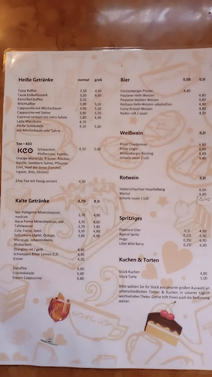Speisekarte photo 1