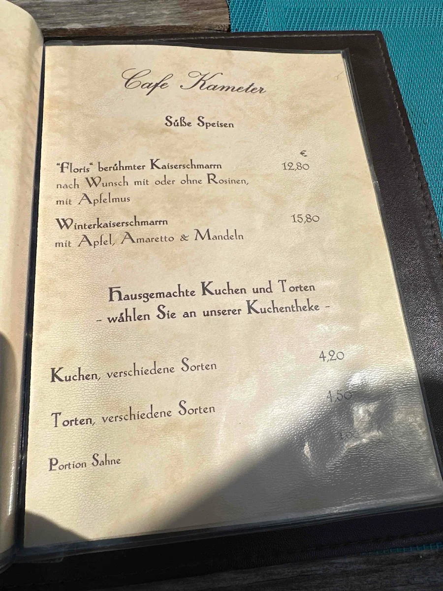 Speisekarte photo 1