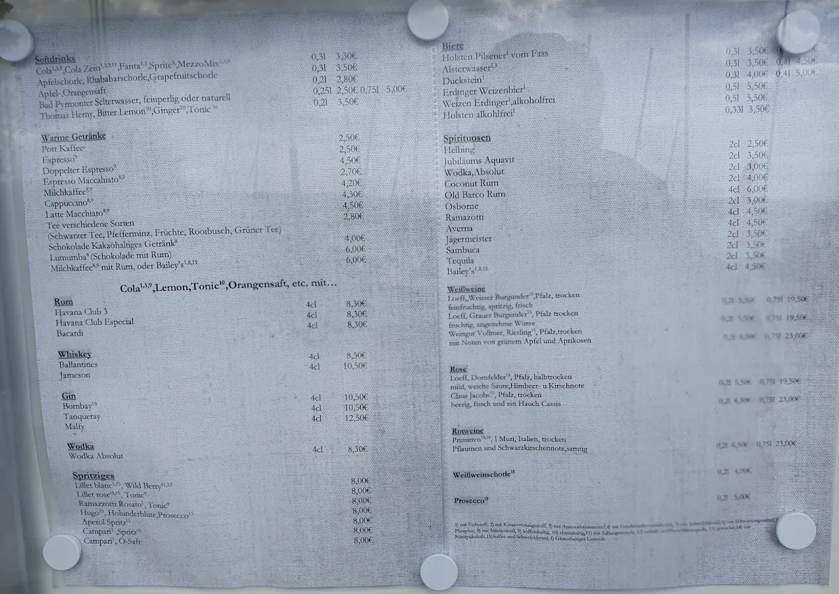 Speisekarte, Burger, Wurscht & Co. - Frieda's Good Food Imbiss