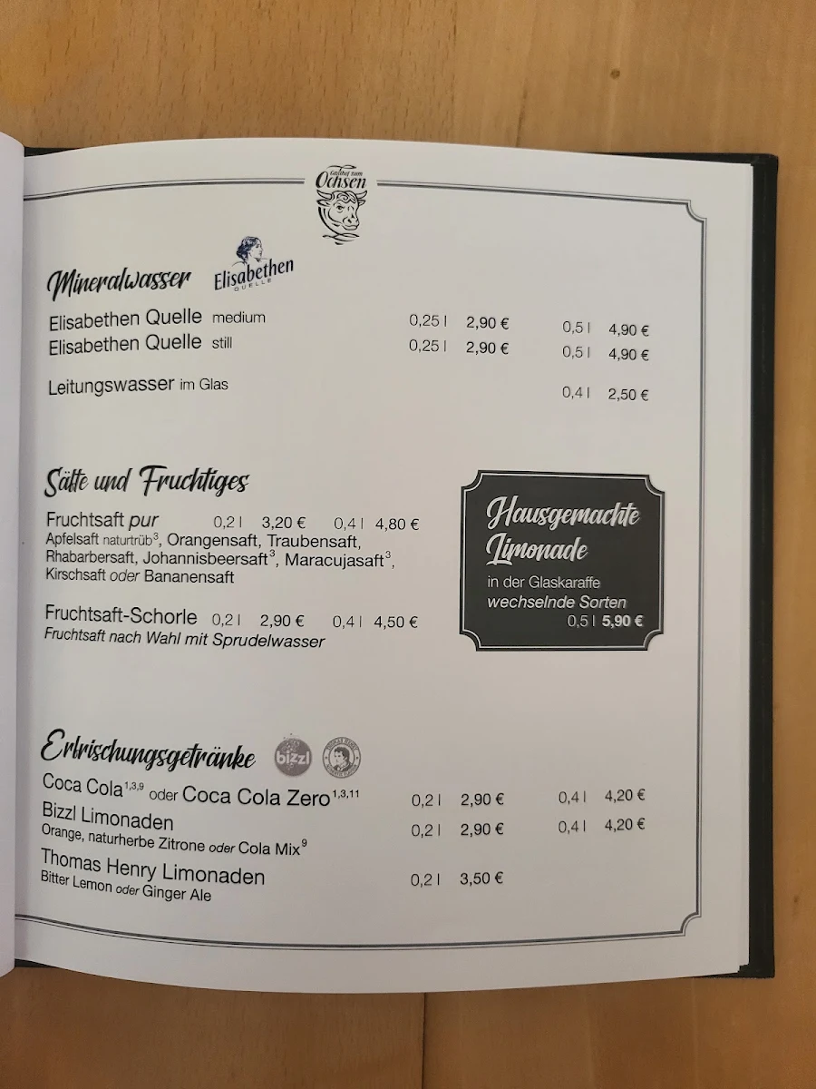 Speisekarte photo 2
