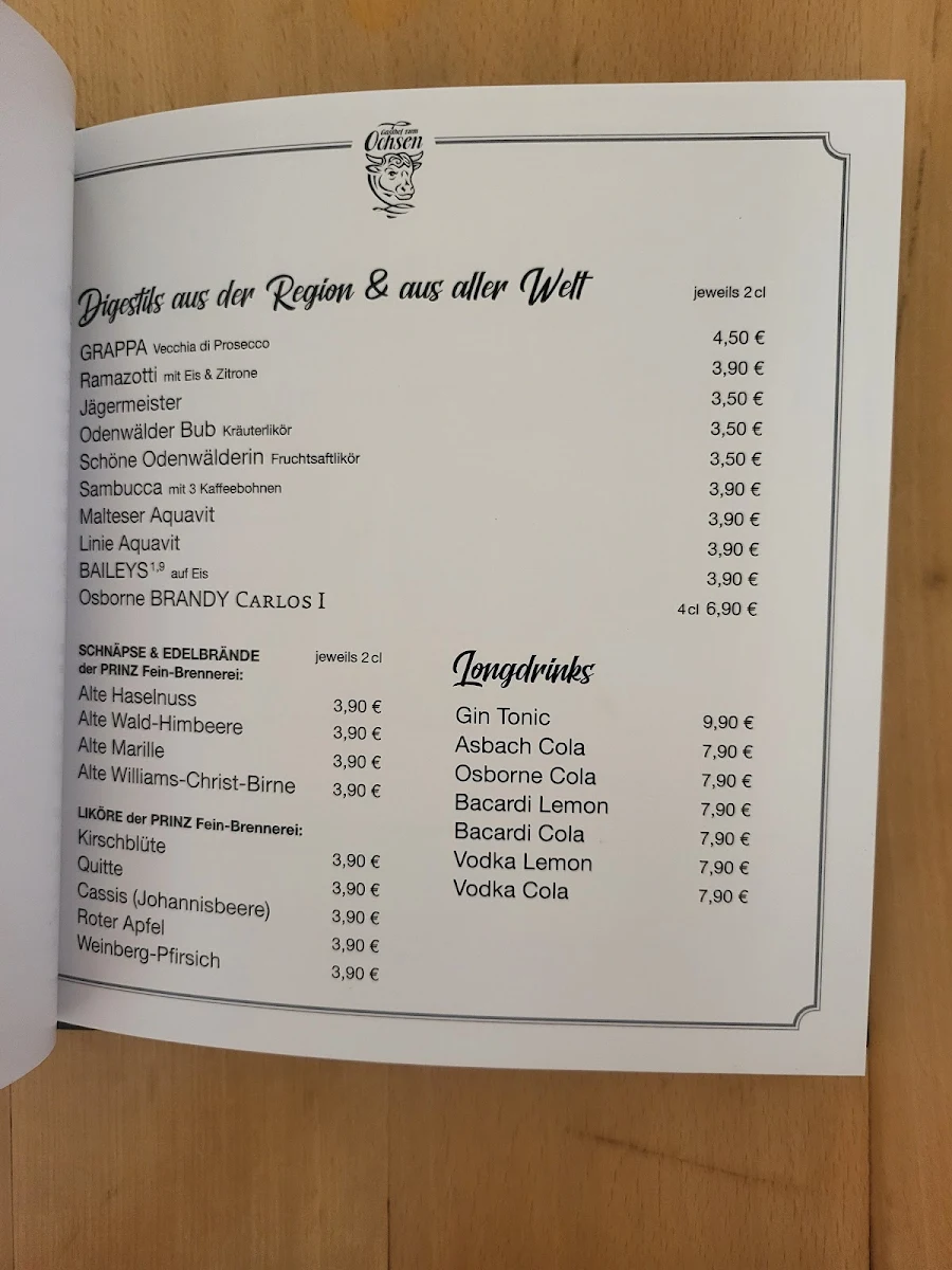 Speisekarte photo 3