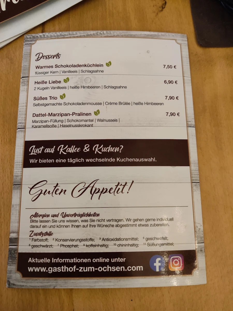 Speisekarte photo 8