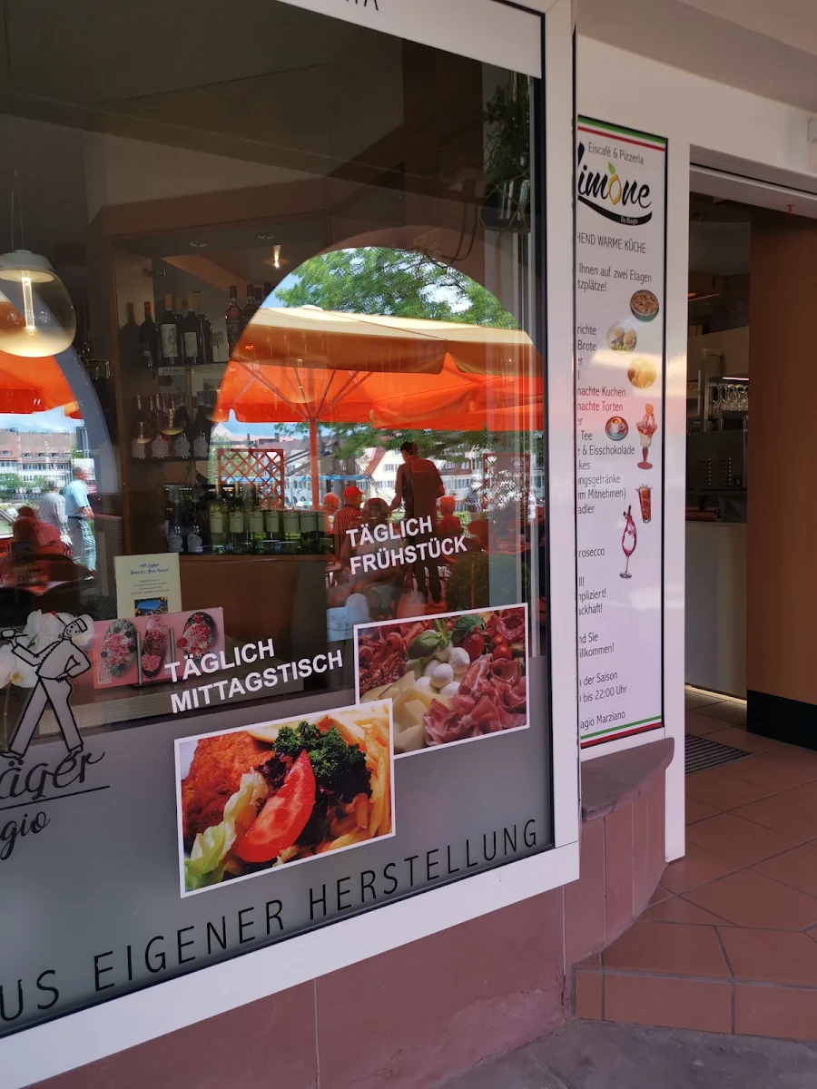 Speisekarte, Eiscafé/Pizzeria Limone