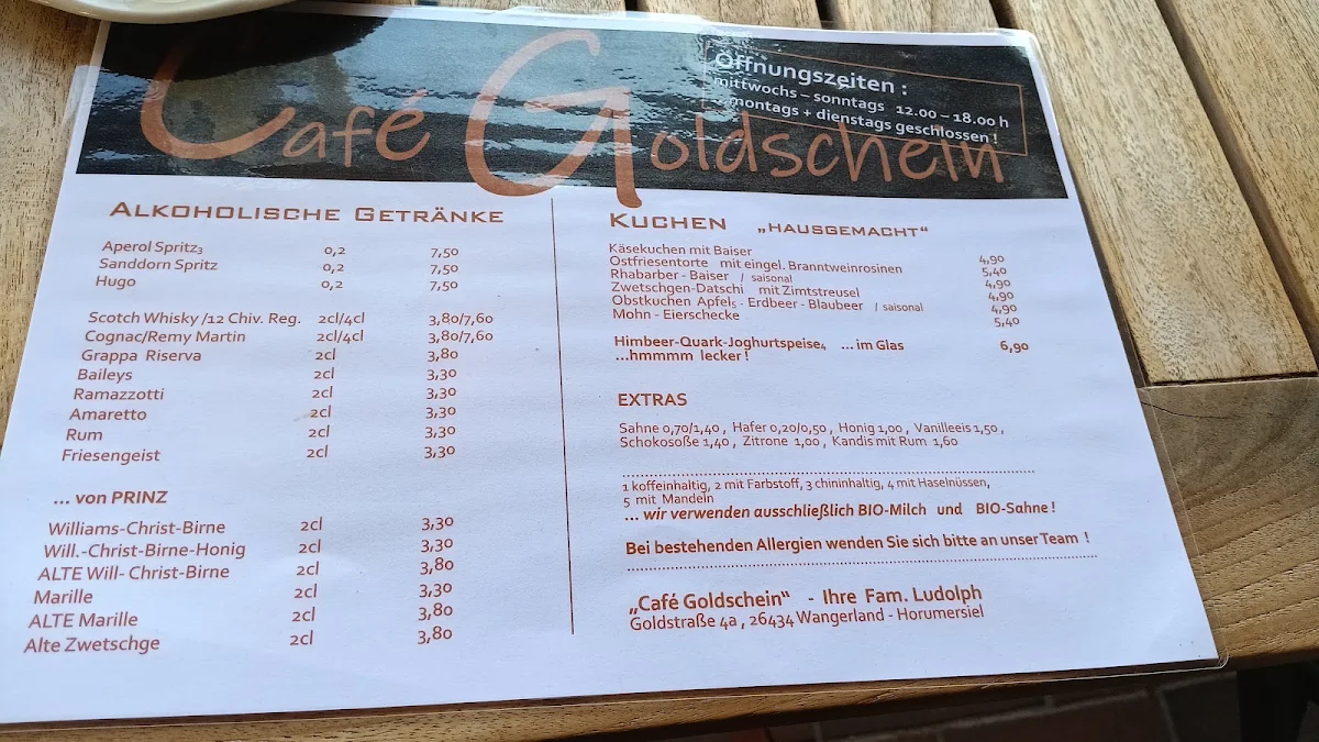 Speisekarte photo 1