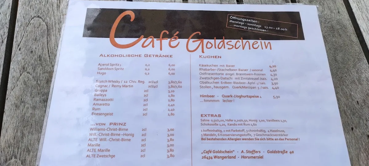 Speisekarte photo 5