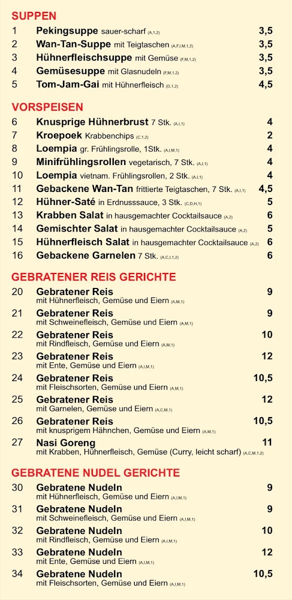 Speisekarte photo 5