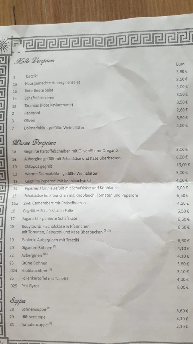 Speisekarte photo 4