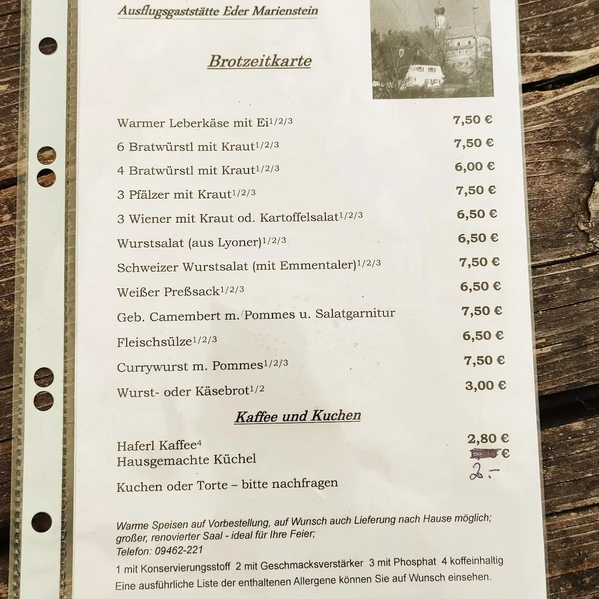 Speisekarte photo 1