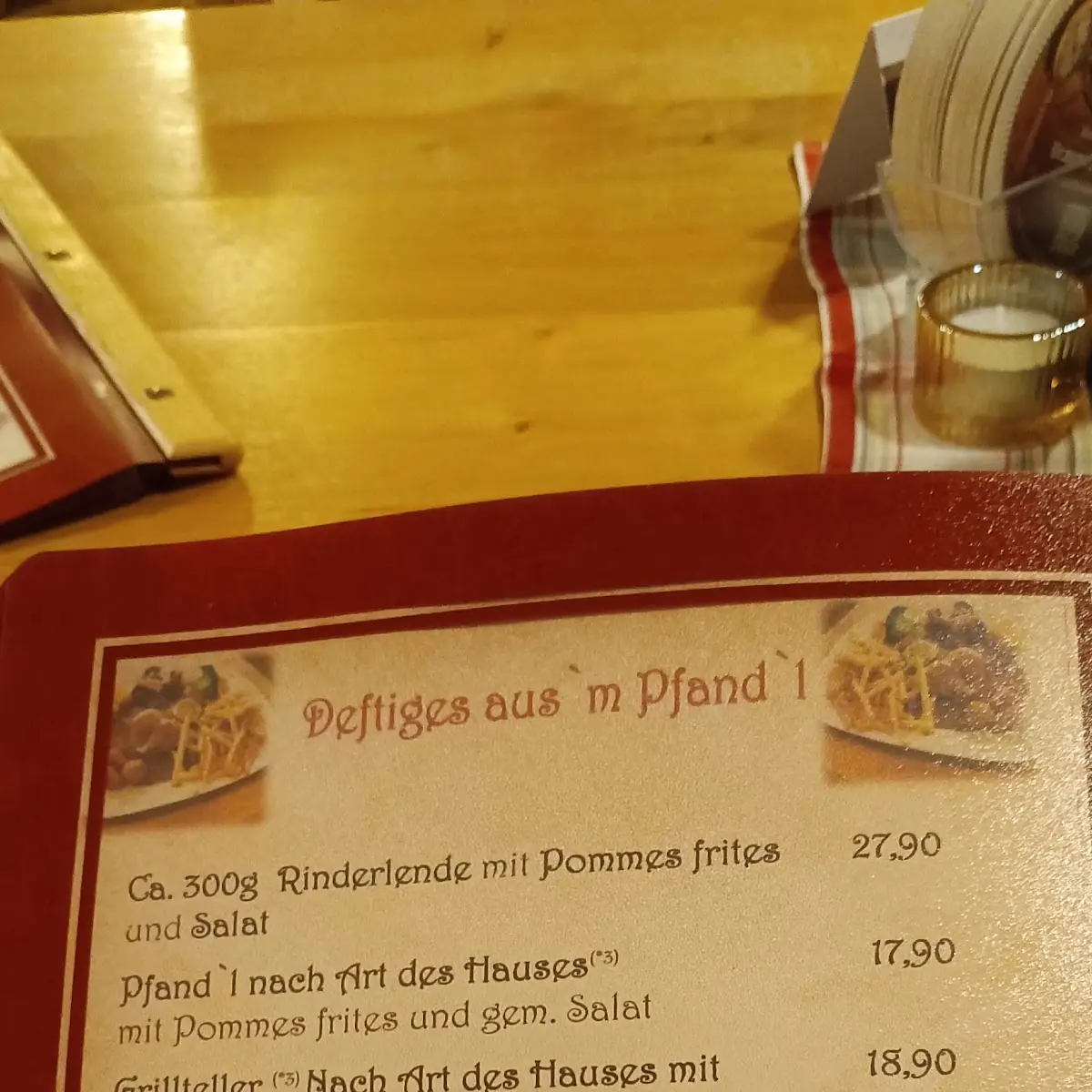 Speisekarte photo 1