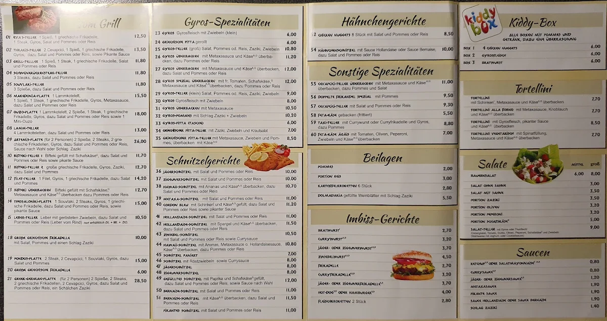 Speisekarte photo 3