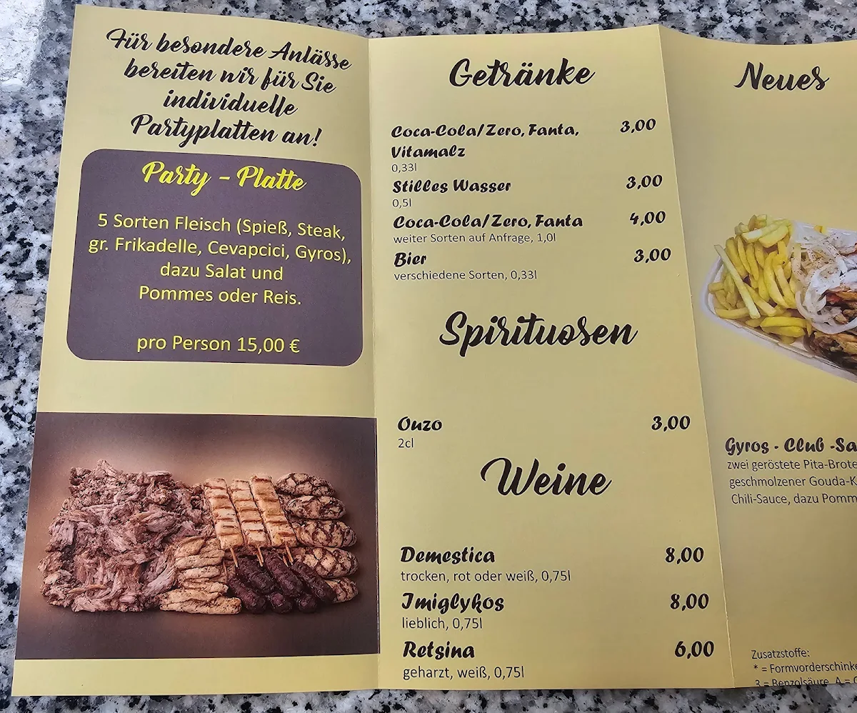 Speisekarte photo 4