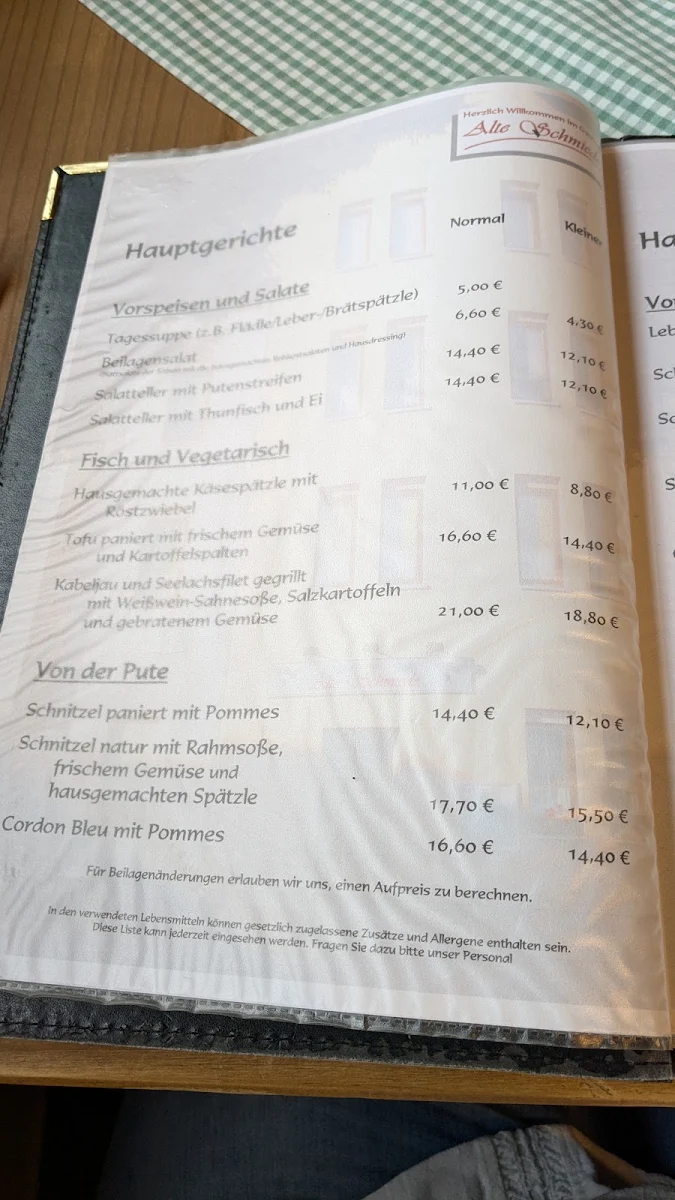 Speisekarte photo 2